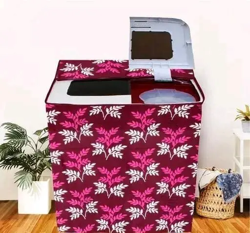 Washing Machine Cover - Pink Floral